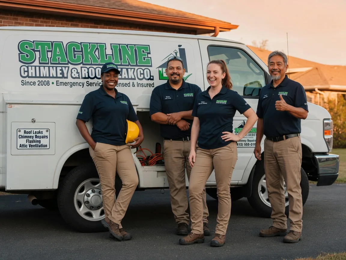 Chimney flashing repair company in Sublette, KS